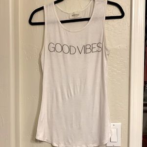 “Good Vibes” tank top